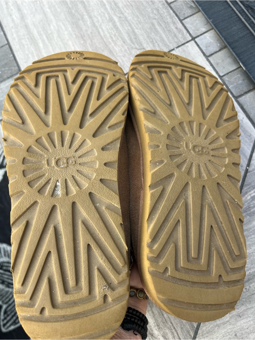 UGG Tasman 11 Suede Slip-On Clog Slippers - Picture 6 of 10